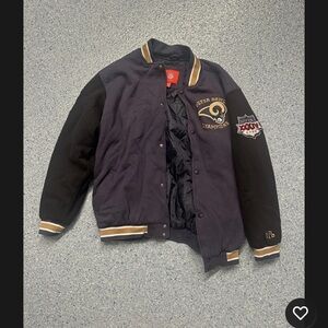 NFL Varsity Jacket - Black and Gold